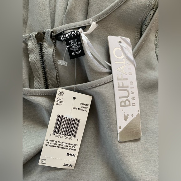 *Minor Flaw* Buffalo David Bitton Lace Pleated Fit & Flare - Picture 16 of 16